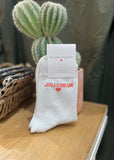 CHAUSSETTES JOLI COEUR BLANC