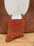 CHAUSSETTES MARRAINE CAMEL