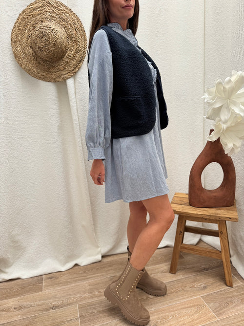 ROBE MARTINA BLEU