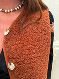 GILET JUDY BRIQUE