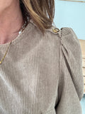 ROBE LAURIANE TAUPE