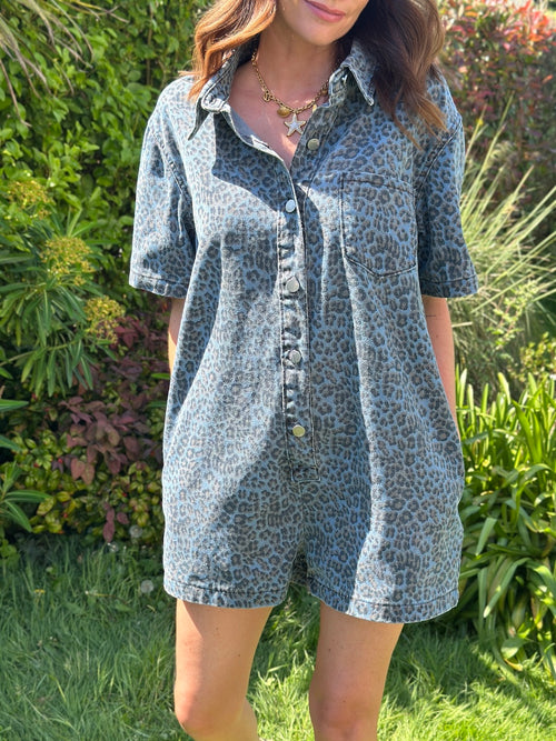COMBI-SHORT JEDI LEOPARD