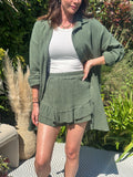 JUPE SHORT NELYA KAKI