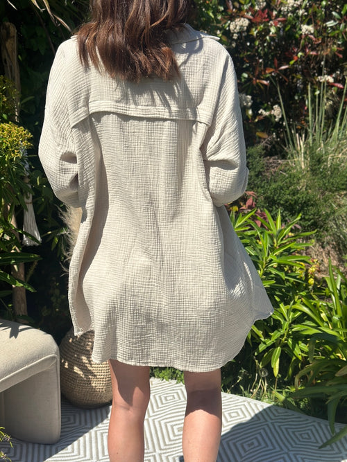CHEMISE KELLY BEIGE