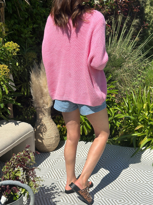 GILET MOLLY ROSE BONBON
