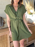 ROBE IRENE KAKI