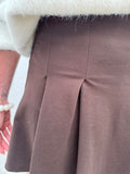 JUPE NADIA CHOCOLAT