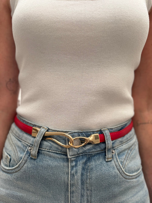 CEINTURE TIM ROUGE