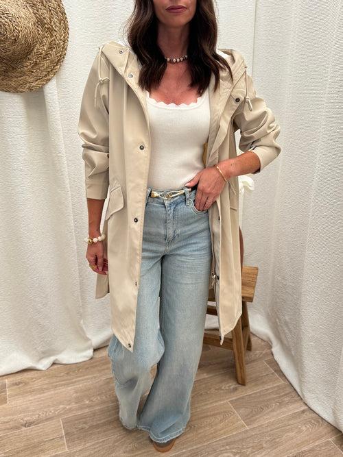 PARKA MORGANE BEIGE