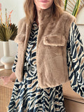 CHALECO TAUPE NIEVES