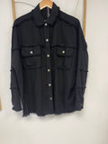 VESTE ROCK & ROLL BLACK/WHITE
