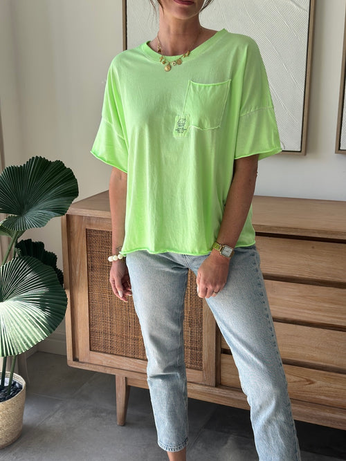 TEE SHIRT FLASH VERT