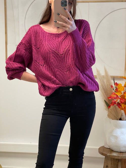 PULL INA FRAMBOISE