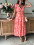 ROBE PRAIA MANCHES COURTES