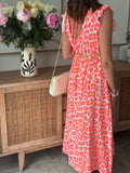 ROBE PRAIA MANCHES COURTES