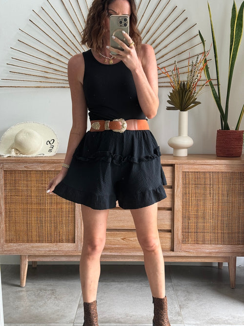 CEINTURE FANNY MARRON