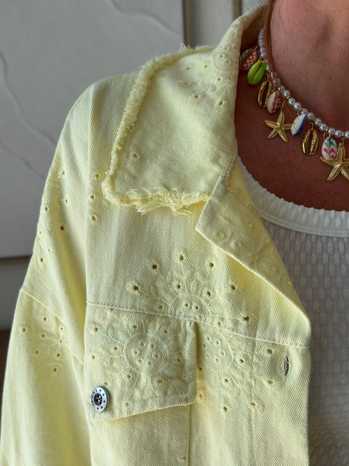 VESTE JASMINE JAUNE