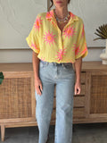 CHEMISE ANAIS JAUNE