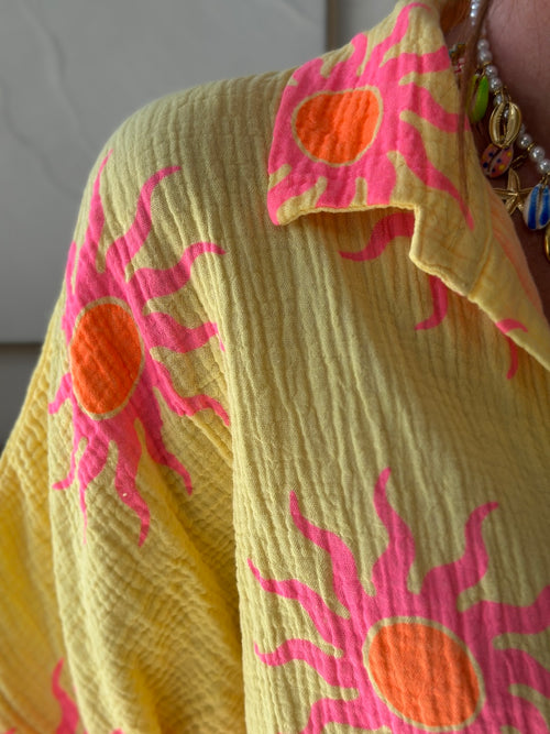 CHEMISE ANAIS JAUNE