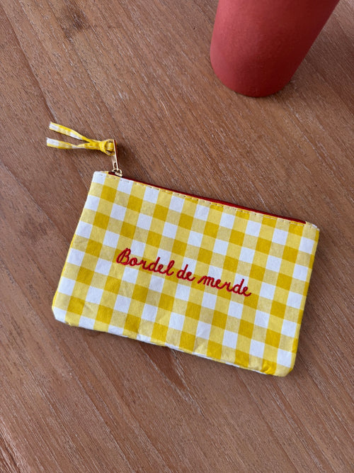 POCHETTE BORDEL DE MERDE