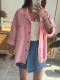 VESTE JASMINE ROSE PALE