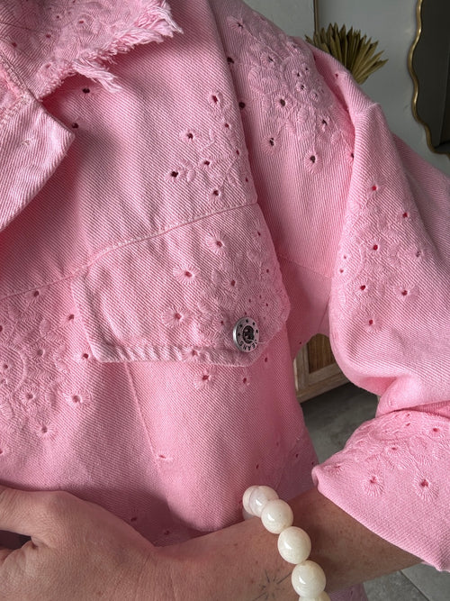VESTE JASMINE ROSE PALE
