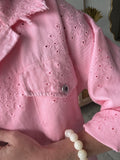 VESTE JASMINE ROSE PALE
