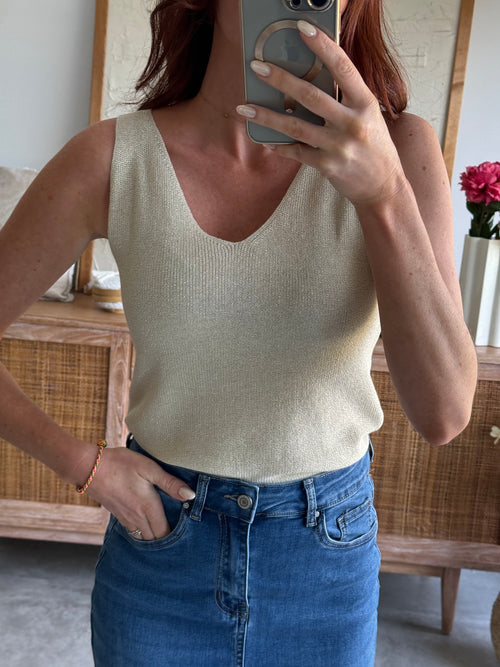 TOP ELENA BEIGE