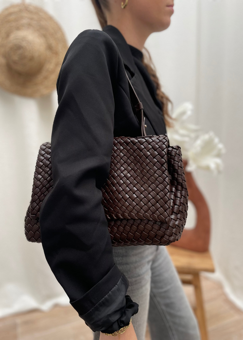 SAC TRESSE CHOCOLAT