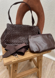 SAC TRESSE CHOCOLAT
