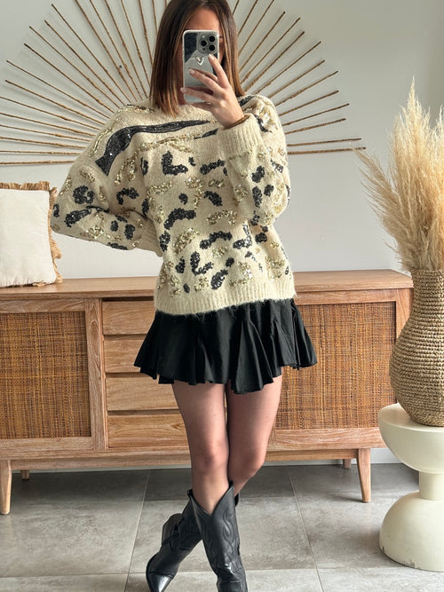 JUPE CHARLENE NOIR