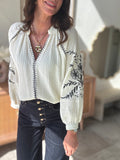 BLOUSE THALIA ECRU
