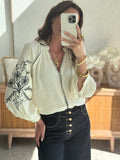 BLOUSE THALIA ECRU