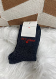 CHAUSSETTES JE T'AIME NOIR