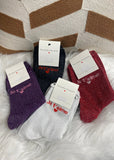 CHAUSSETTES JE T'AIME NOIR