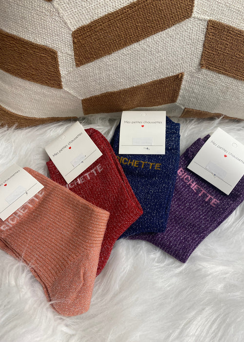 CHAUSSETTES BICHETTE ROSE