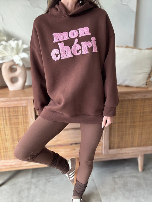 SWEAT CHERI MARRON