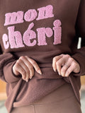 SWEAT CHERI MARRON