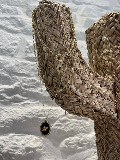 COLLIER ABIS NOIR