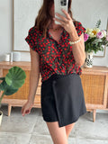 JUPE SHORT SABRINA NOIR