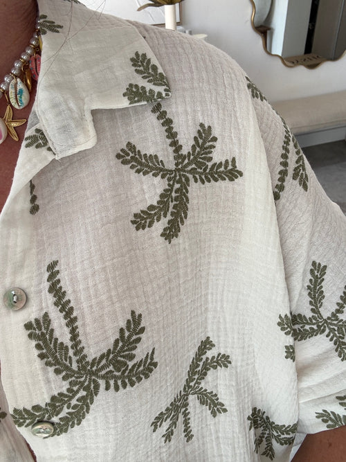 CHEMISE JUSTINE KAKI