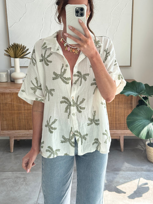 CHEMISE JUSTINE KAKI