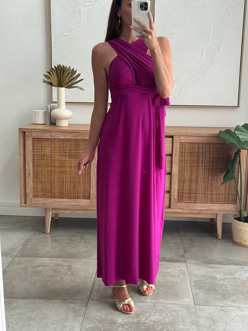 ROBE PITCHY FUSHIA