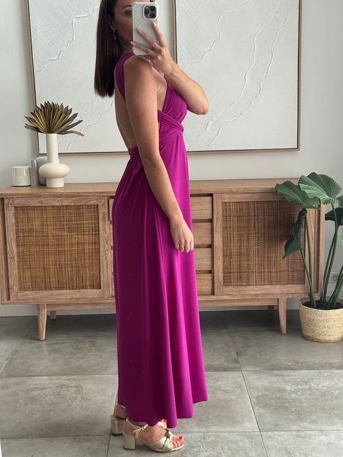 ROBE PITCHY FUSHIA
