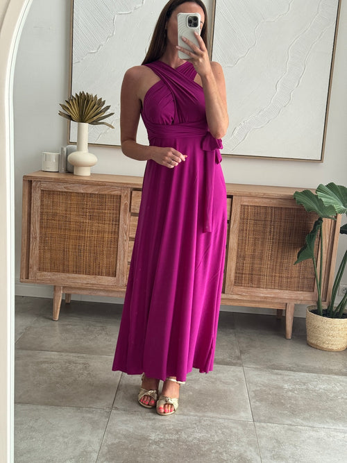 ROBE PITCHY FUSHIA