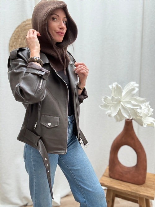 CAGOULE ARLO CHOCOLAT