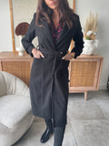 MANTEAU IVANA NOIR