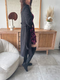 MANTEAU IVANA NOIR