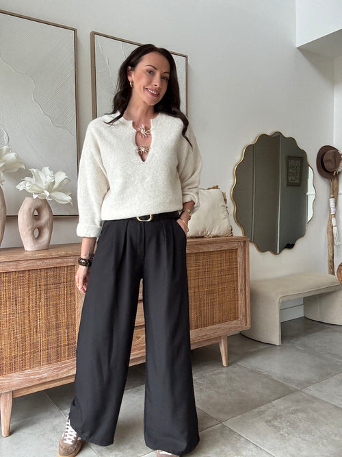 PANTALON LOUNA NOIR