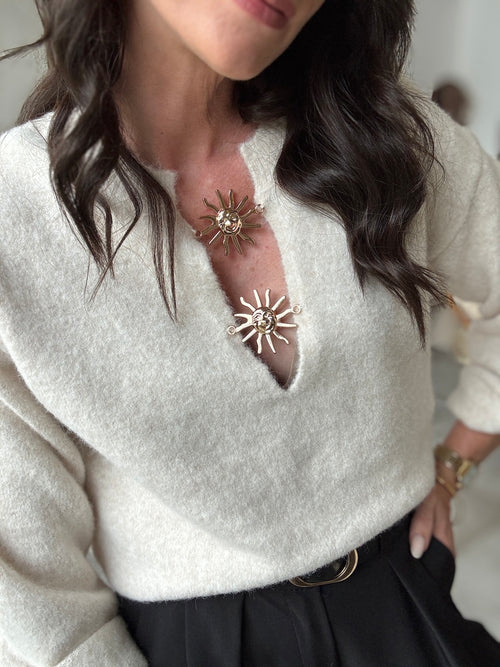 PULL MARISE BEIGE